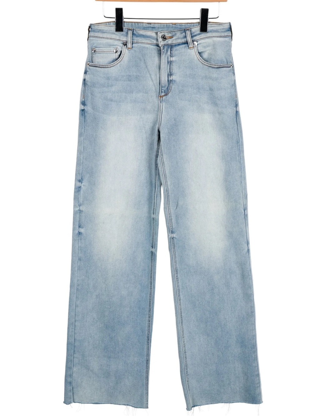 SER.O.YA Brooklyn High-Rise Straight Leg Jeans Light Wash - Picture 2 of 3
